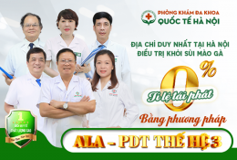 chữa sùi mào gà ala pdt