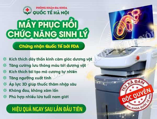 Đột Phá Công Nghệ: Máy Phục Hồi Chức Năng Sinh Lý Giúp Cải Thiện Bản Lĩnh Phái Mạnh